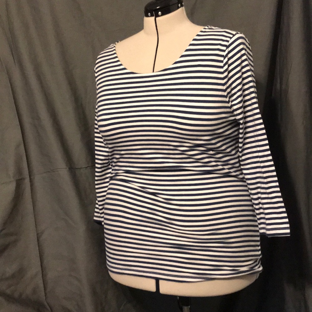 Forever21  blue striped shirt